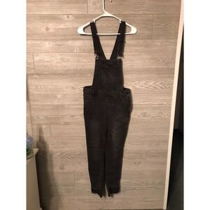 Black overalls‎ dollhouse size 5